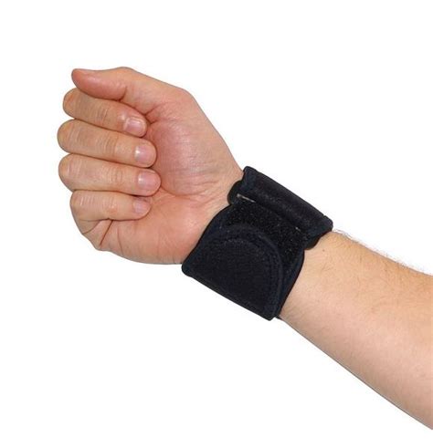 EyezOff Neoprene Wrist Support Strap with Velcro Closing, One Size, Black