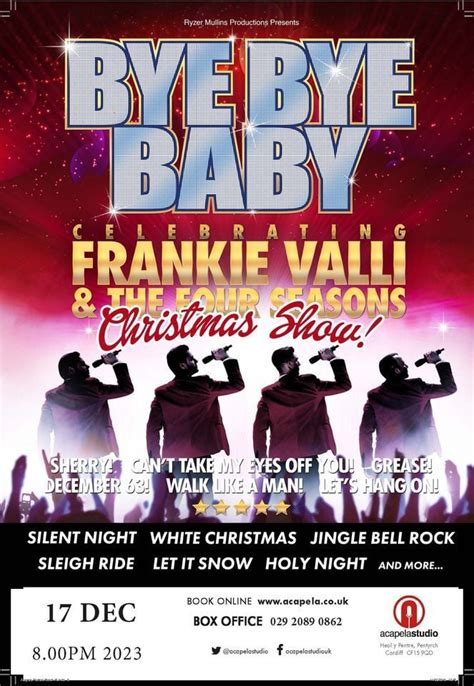 Bye Bye Baby Christmas Show – celebrating Frankie Valli and the Four ...