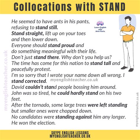 30 Ways to Use the Verb STAND - My Lingua Academy