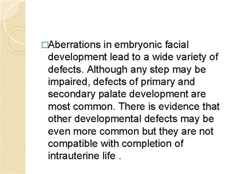Embryonic Facial Development 的图像结果