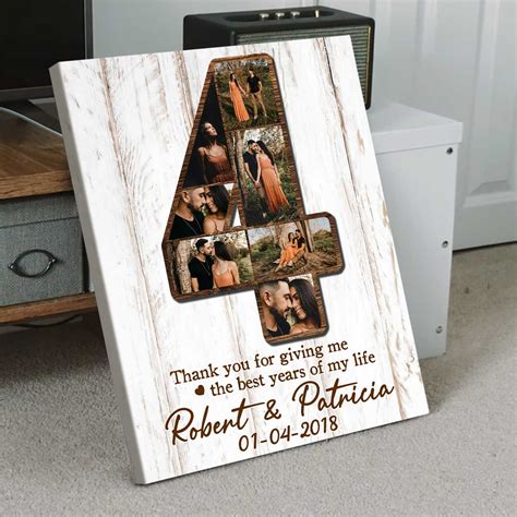 Four year wedding anniversary gifts for him 60 photos - Astyledwedding.com