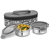 Buy MILTON New Mini Lunch Box with Insulated Fabric Jacket, 2 ...