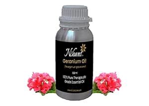 Nchant 100% Geranium Essential Oil 100 ml - For Diffuser or ...