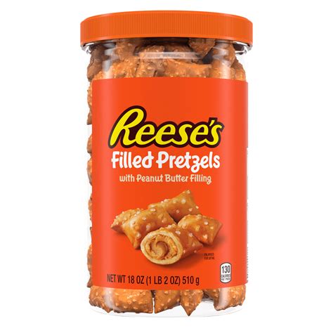 Reese's Peanut Butter Filled Pretzels, 18 oz Sharing Size, Delicious ...