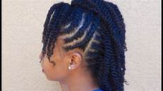 Mohawk Hairstyles With Twists by Hair Flattwist Mohawk Protectivestyle Mohawk Hairstyles With Twists