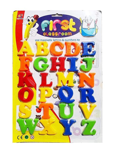 Kids Zone Educational First Class Learning Magnet Alphabets Set for ...