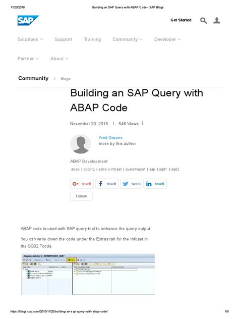 Image result for SAP Query Sample