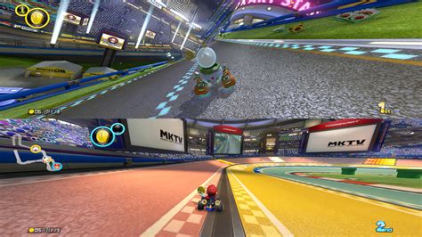 Horizontal 2P Splitscreen (Yuzu/Ryujinx) Mod for Mario Kart 8 Deluxe | MK8D Mods