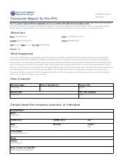 Image result for How to File FTC Report