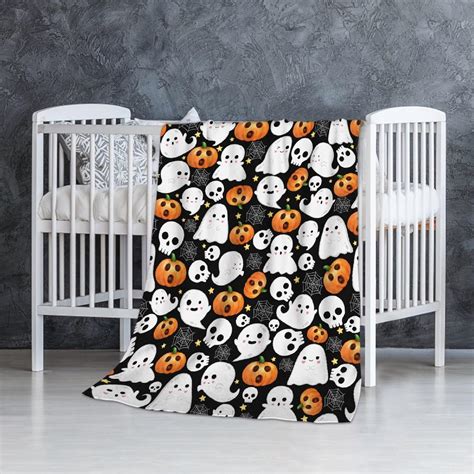 Amazon.com: SUPERICH Halloween Ghosts Baby Blanket Gifts Super Soft ...