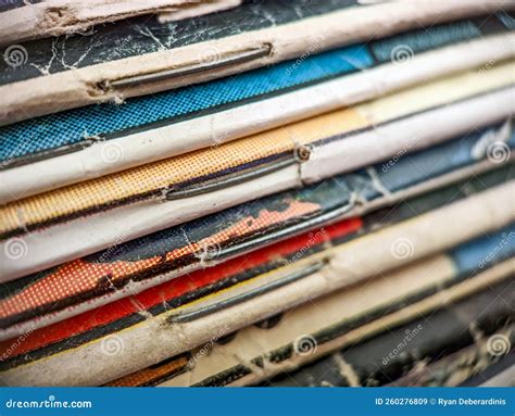 Old Vintage Comic Books Stack Creates Colorful Background Paper Texture ...