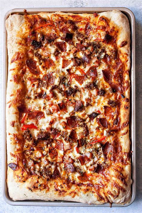Sheet Pan Pizza Recipe