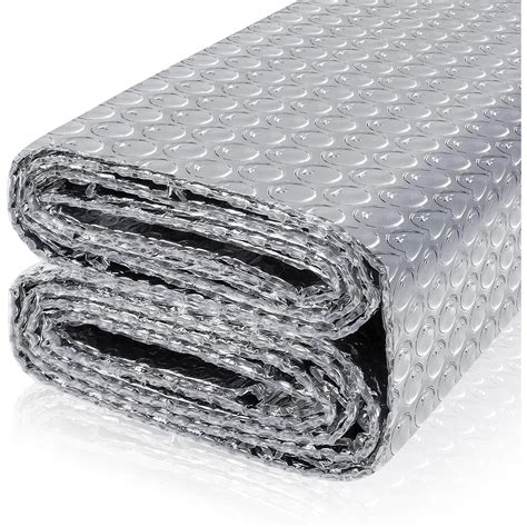 LifeKrafts Aluminium Heat Insulation 250 GSM (4 mm) Sheet - (1.2 Mtr X ...