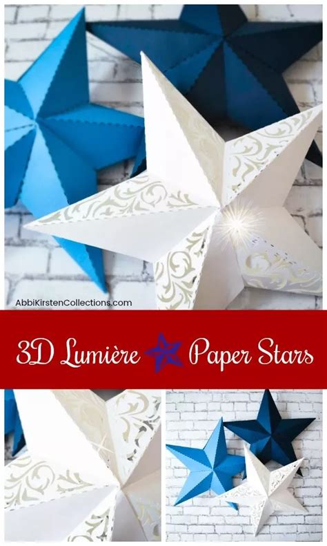 Image result for 3D Paper Star Pattern