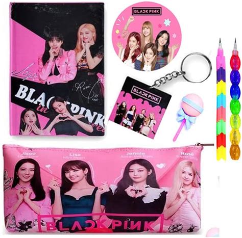 Buy Blackpink Theme Pencil Stationery Pouch/Black Pink - 1 Pcs Online ...