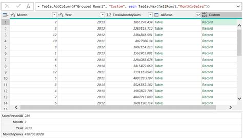 Excel Power Query SQL Statement 的图像结果