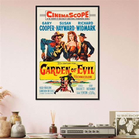 Garden of Evil (1954) Movie Poster Print - Citiesbox