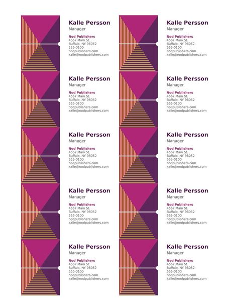 Download Business Card Template Word 的图像结果