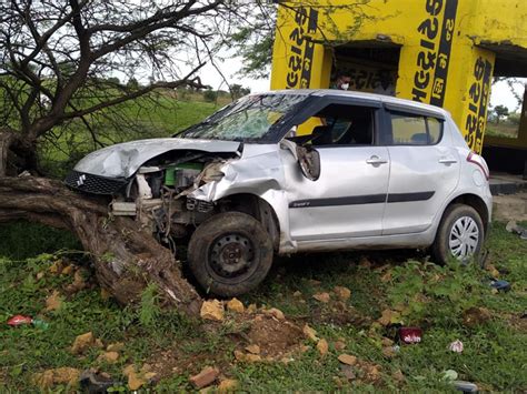 Car-bike accident near Khirsara village, couple injured | ક્રાઇમ ...