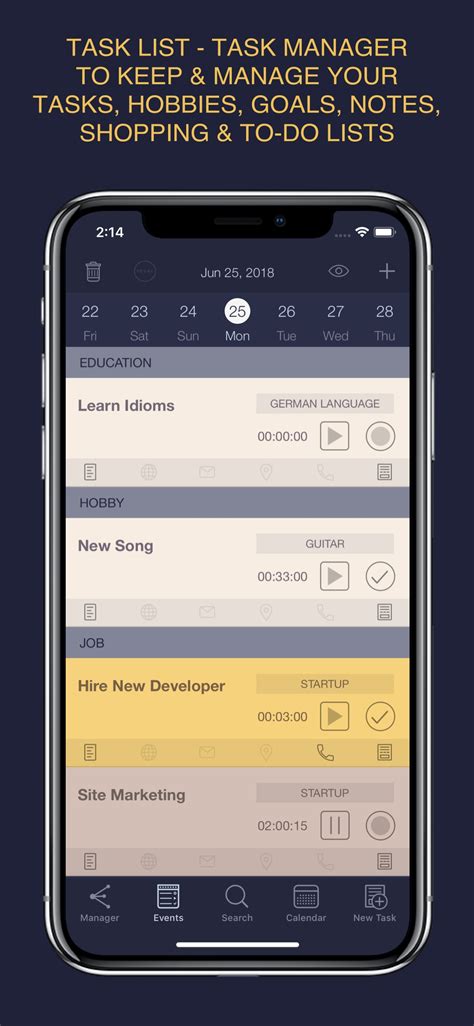 Task List Manager 的图像结果