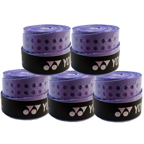 Yonex E-Tec Badminton Racquet Grip - Purple (5 Pcs) : Amazon.in: Sports ...