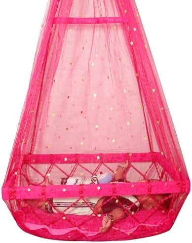HURF Care Baby Swing Cotton jhula paalna Swings for New Born Babies for ...