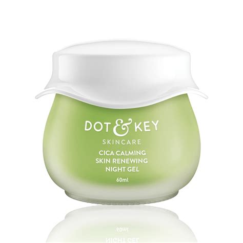 Dot & Key CICA Calming Skin Renewing Night Gel | Night Cream with ...