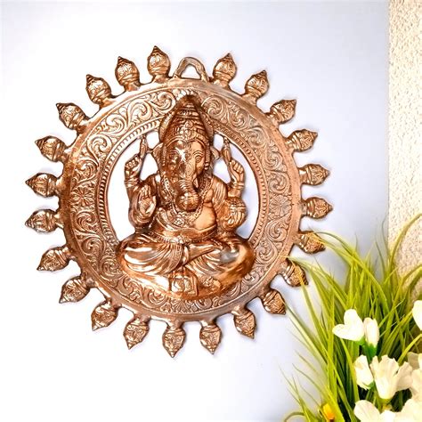 Buy Exquisite Ganesh Wall Hanging for Pooja & Home Decor