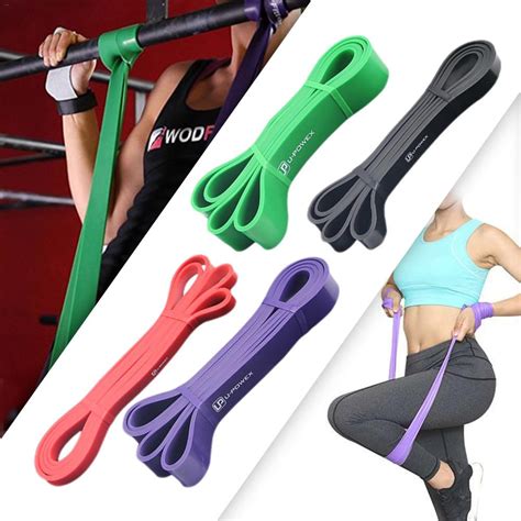 Resistance Bands Fitness Equipment Exercise Band Rubber Loop Gym ...