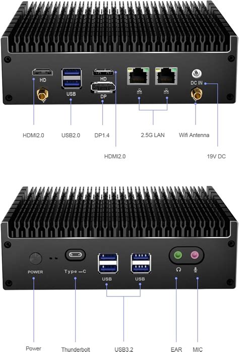 Fanless 4K Mini Computer 的图像结果