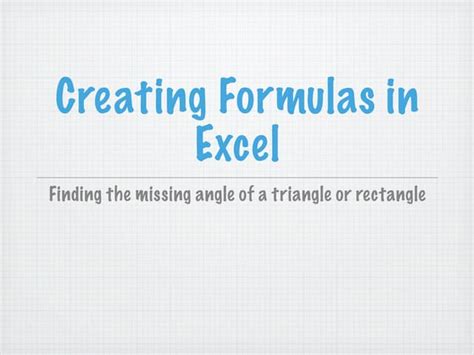 Excel Creating Formulas For 的图像结果