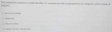 Image result for Integrated Management Competency Model