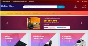 Image result for HTML Projects with Source Code Online Shopping