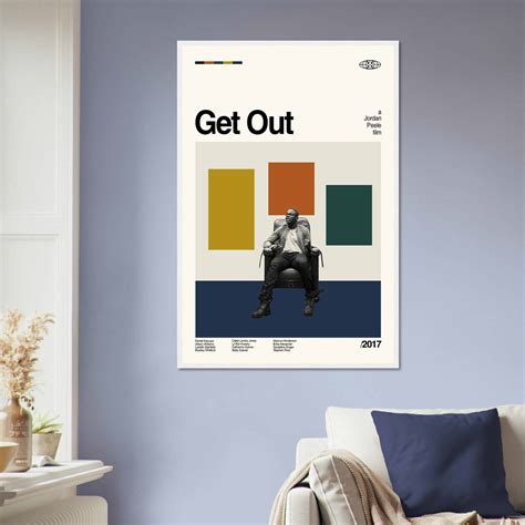 Get out Poster, Get out Movie, Get out Horror Film DS2 - Citiesbox