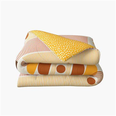 Buy PORTICO Hashtag Multicolour Printed Cotton Double Bed Comforter ...