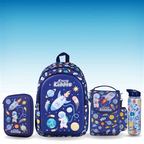 Smily combo backpack (Bag,Pencil box ,Lunch bag ,Water bottle ) – Smily ...