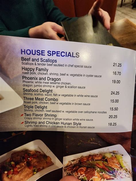 Menu at Dragon Palace Westerly restaurant, Westerly