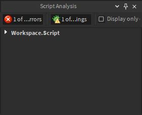 Image result for Roblox Studio Error Script