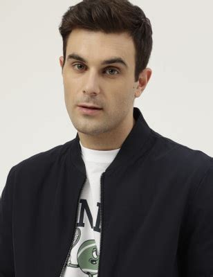 Plain Band Collar Jacket