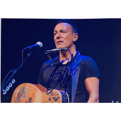 Image result for Bruce Springsteen Autograph