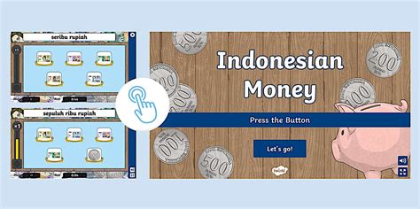 Indonesian Money - Interactive Press the Button