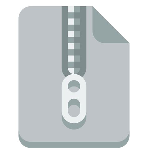 File zip Icon | Small & Flat Iconset | paomedia