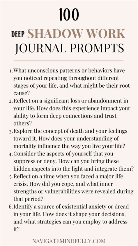 Image result for Deep Shadow Work Prompts