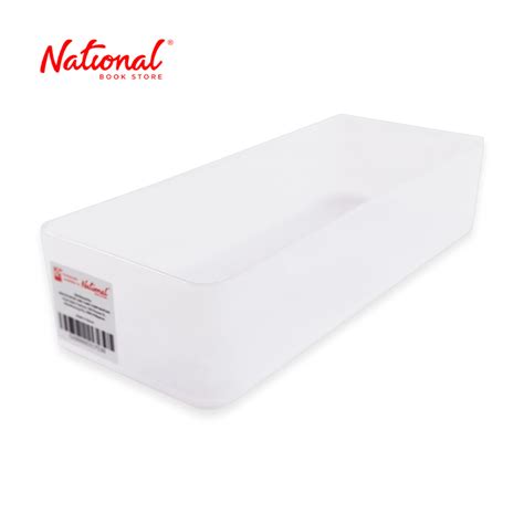 Best Buy Desk Organizer White Rectangle Smart Blocks Translucent- Desk ...