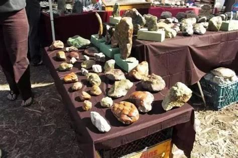 一起围观，看看国外的石头市场长啥样！奇石收藏流行于国际！_乾隆奇石博物馆