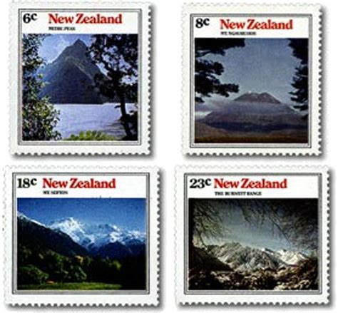 Mountain Scenes - NZ Post Collectables