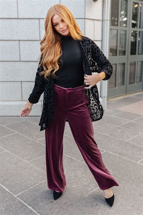 Velvet Pants Outfit | 9 Style Ideas Inside – So Stylish Storia | Velvet ...