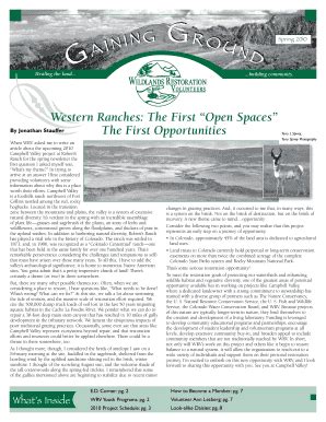 Fillable Online wlrv Western Ranches The First Open Spaces By Jonathan ...