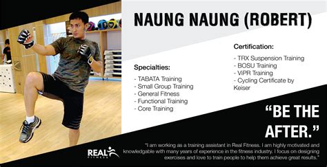Personal Trainer Profile (RF1)-15 | Real Fitness