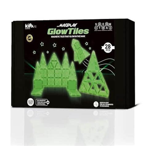 Kipa MagPlay Glow Tiles – Juplay World